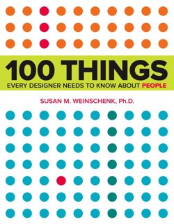 An image of the cover of the book "100 Things Every Designer Needs to Know about People"