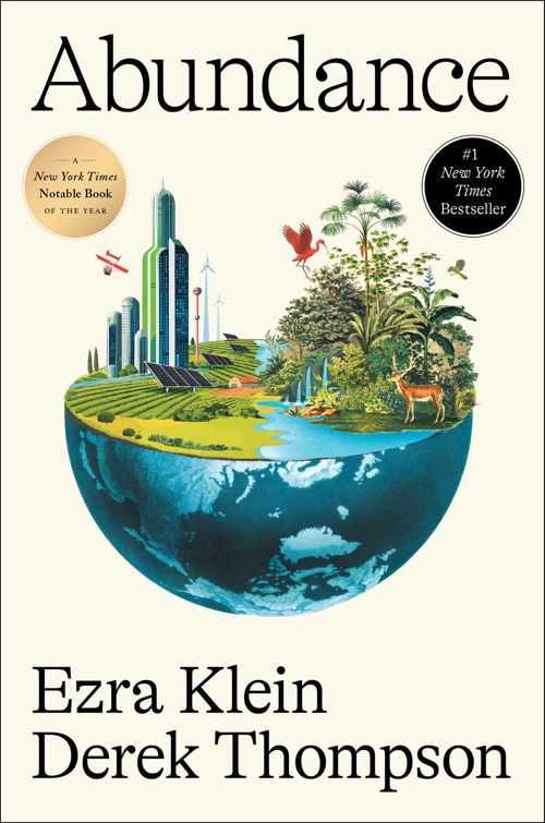 An image of the cover of the book "Abundance"