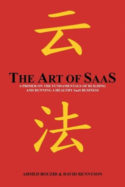 An image of the cover of the book "The Art of SaaS"
