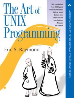 An image of the cover of the book "The Art of UNIX Programming"