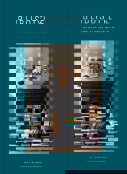 An image of the cover of the book "Bibliostyle: How We Live at Home with Books"