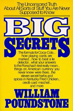 An image of the cover of the book "Big Secrets"