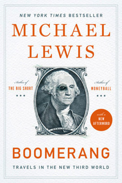 An image of the cover of the book "Boomerang: Travels in the New Third World"