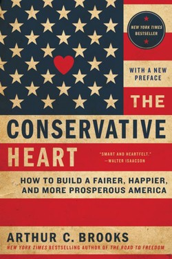 An image of the cover of the book "The Conservative Heart: How to Build a Fairer, Happier, and More Prosperous America"