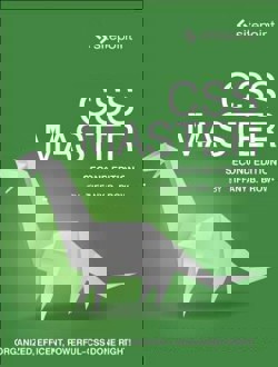 An image of the cover of the book "CSS Master"