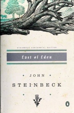 An image of the cover of the book "East of Eden"