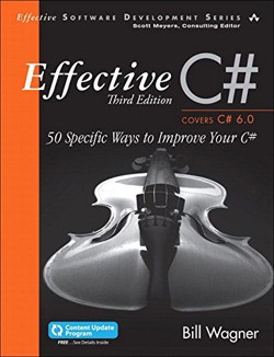 An image of the cover of the book "Effective C#: 50 Specific Ways to Improve Your C#"