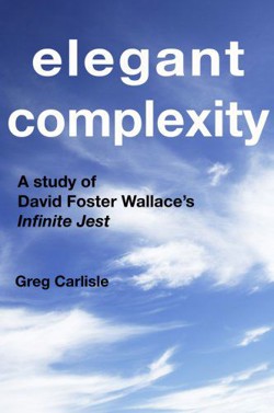 An image of the cover of the book "Elegant Complexity: A Study of David Foster Wallace’s Infinite Jest"