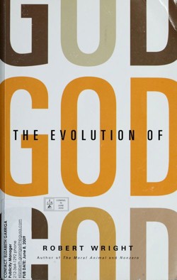 An image of the cover of the book "The Evolution of God"