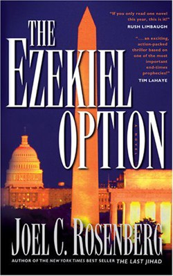 An image of the cover of the book "The Ezekiel Option"