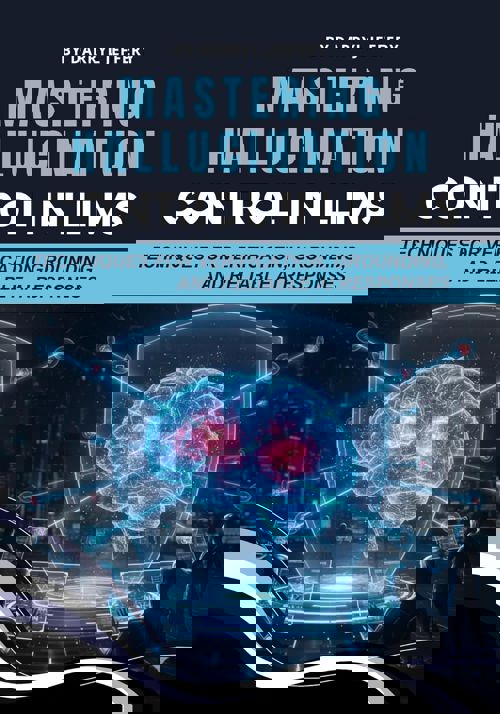 An image of the cover of the book "Mastering Hallucination Control in LLMs: Techniques for Verification, Grounding, and Reliable AI Responses"