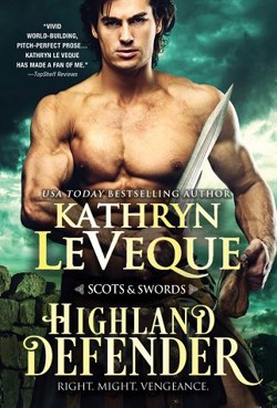 An image of the cover of the book "Highland Defender"