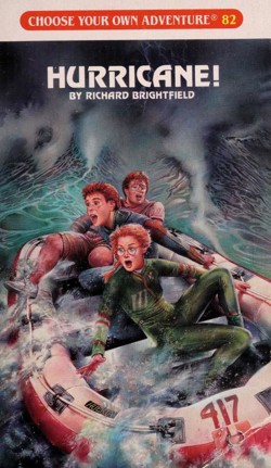 An image of the cover of the book "Hurricane!"