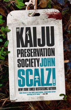 An image of the cover of the book "The Kaiju Preservation Society"