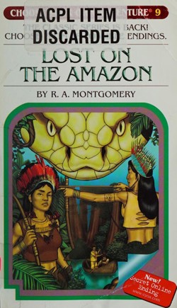 An image of the cover of the book "Lost on the Amazon"