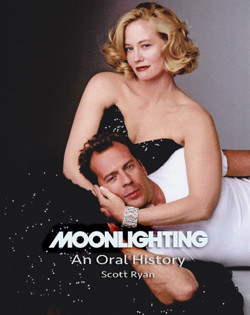 An image of the cover of the book "Moonlighting: An Oral History"