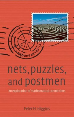 An image of the cover of the book "Nets, Puzzles, and Postmen: An Exploration of Mathematical Connections"