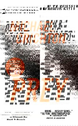 An image of the cover of the book "Prey"