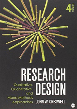 An image of the cover of the book "Research Design: Qualitative, Quantitative, and Mixed Methods Approaches"