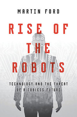 An image of the cover of the book "Rise of the Robots: Technology and the Threat of a Jobless Future"