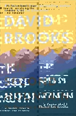 An image of the cover of the book "The Second Mountain"