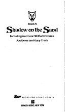 An image of the cover of the book "Shadow on the Sand"
