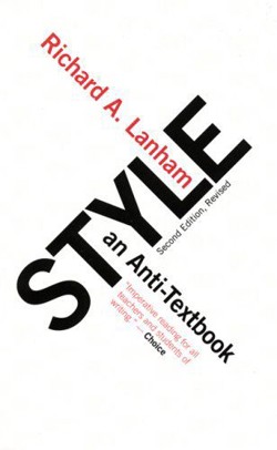 An image of the cover of the book "Style: An Anti-Textbook"