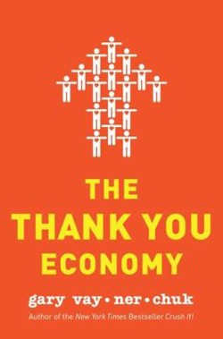 An image of the cover of the book "The Thank You Economy"