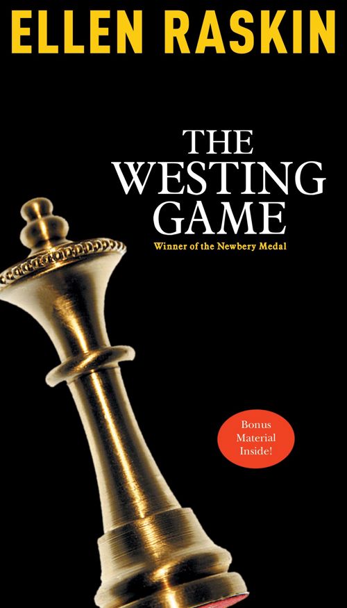 An image of the cover of the book "The Westing Game"