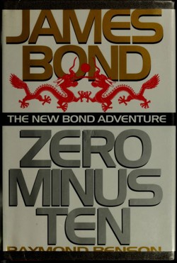 An image of the cover of the book "Zero Minus Ten"