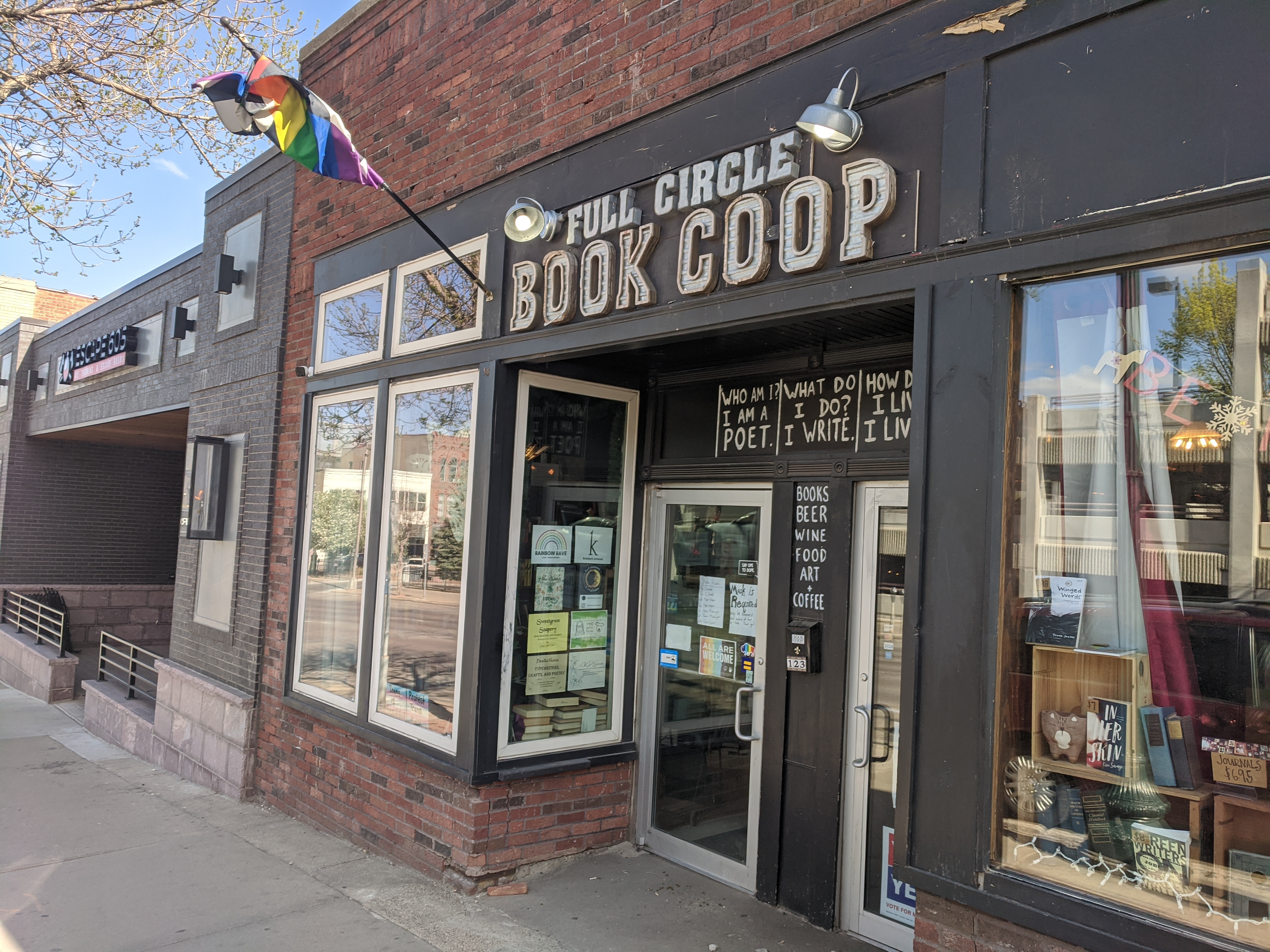 REACH Literacy running pop-up bookstore in downtown Sioux Falls